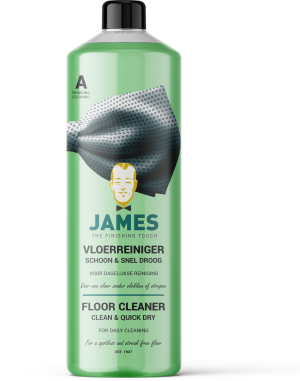 James Clean & Quick Dry gólfhreinsir