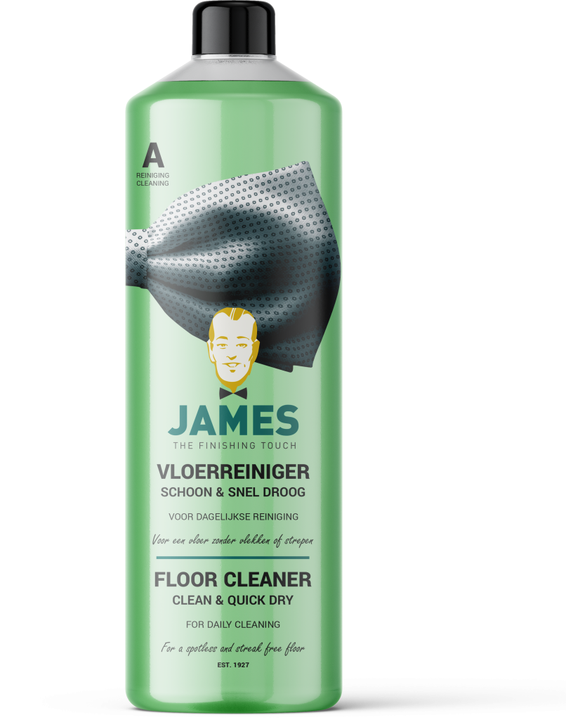 James Clean & Quick Dry gólfhreinsir